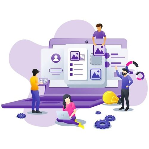 From KlickPin CF Business data Vectors - Download Free High-Quality Vectors from Freepik _ Freepik _ Web template design Web design Concept design